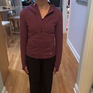 Girls zip up Dover athletic jacket girls Medium